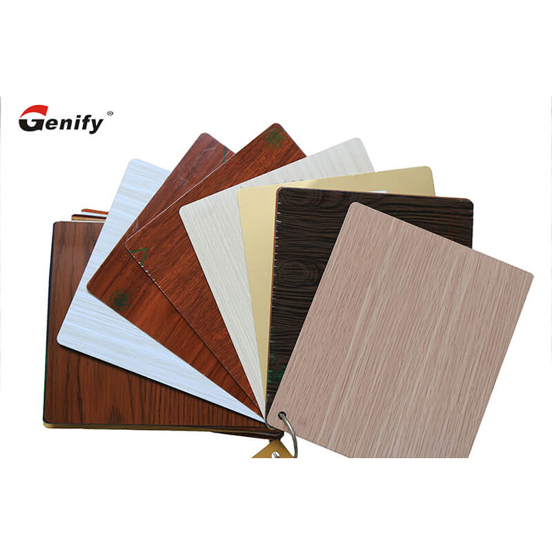 Genify High Quality Pre-painted Wood Grain Coating Aluminum Coil